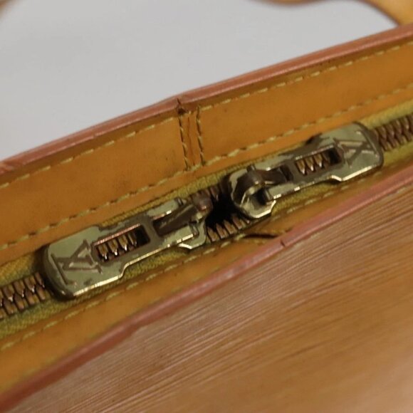 LOUIS VUITTON Epi Lussac Shoulder Bag Yellow - Picture 10 of 15